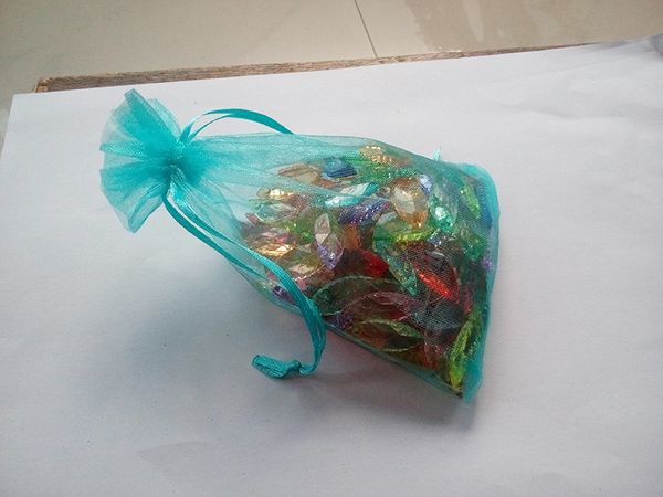1000pcs 9*12 lake blue gift bags for jewelry/wedding/christmas/birthday organza bags with handles packaging yarn bag
1000pcs 9*12 lake blue gift bags for jewelry/wedding/christmas/birthday organza bags with handles packaging yarn bag