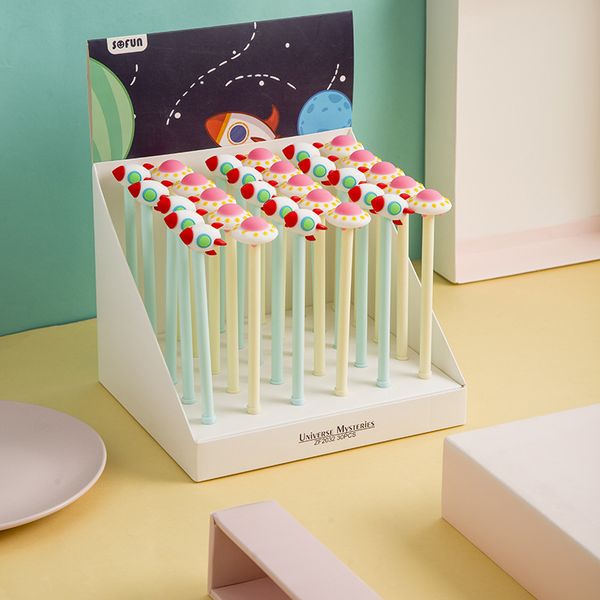 2 pcs/lot creative spaceship rocket gel pen ink pen promotional gift stationery school & office supply
2 pcs/lot creative spaceship rocket gel pen ink pen promotional gift stationery school & office supply