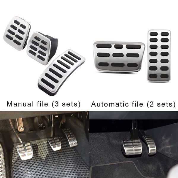 manual/automatic car brake pedal car accelerator pedal cover stainless clutch accessories interior
manual/automatic car brake pedal car accelerator pedal cover stainless clutch accessories interior