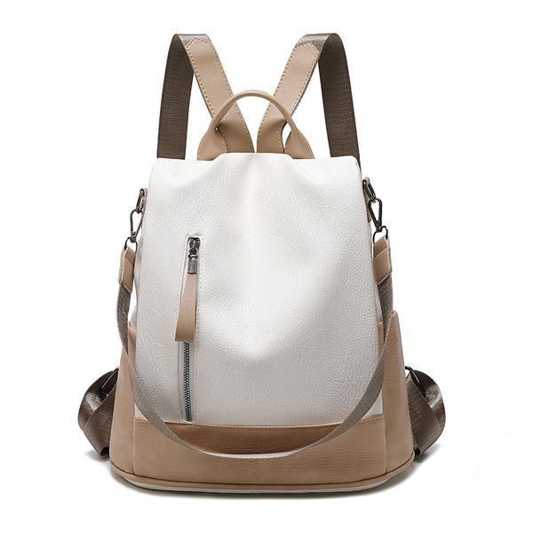 backpack shoulder bag ladies backpack outdoor travel anti-theft waterproof wear-resistant lightweight white khaki
backpack shoulder bag ladies backpack outdoor travel anti-theft waterproof wear-resistant lightweight white khaki