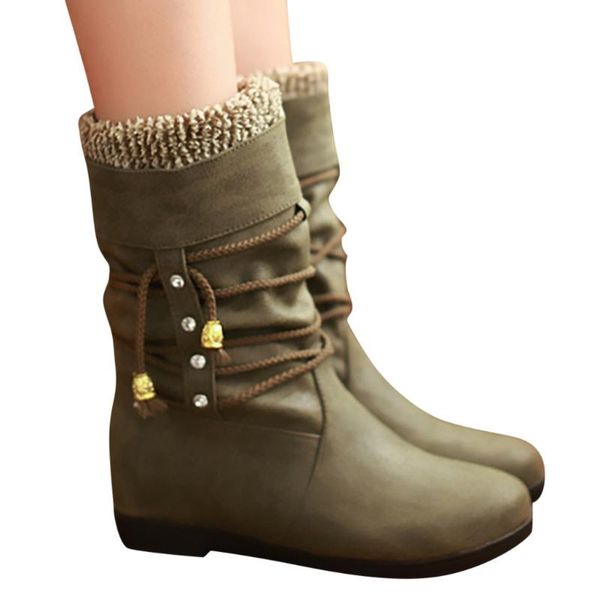 boots women fashion increase within boot women's boots student casual middle tube large size shoes woman, Black
boots women fashion increase within boot women's boots student casual middle tube large size shoes woman, Black
