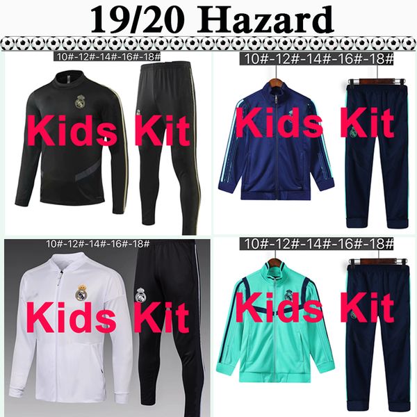19 20 real madrid hazard tracksuit kids kit soccer jerseys new sergiio ramos benzema jacket child suit football shirts training wear, Black
19 20 real madrid hazard tracksuit kids kit soccer jerseys new sergiio ramos benzema jacket child suit football shirts training wear, Black