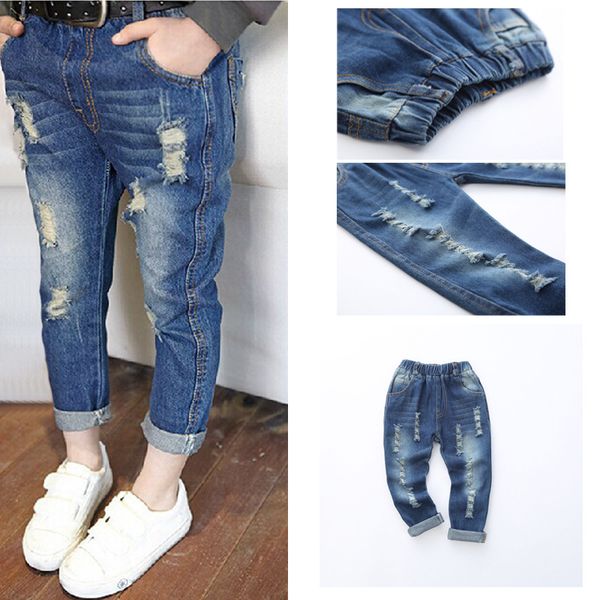 baby boy girl jeans spring new korean kids ripped jeans children hole casual soft denim pants cowboy baby boy, Blue
baby boy girl jeans spring new korean kids ripped jeans children hole casual soft denim pants cowboy baby boy, Blue