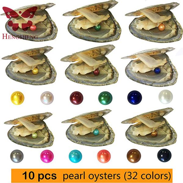 hengsheng 10 pcs freshwater peal oysters with 6-8 mm nearly round loose pearls inside mix color love wish
hengsheng 10 pcs freshwater peal oysters with 6-8 mm nearly round loose pearls inside mix color love wish