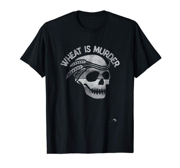 2019 fashion men t shirt wheat is murder t shirt summer personality 100% cotton, White;black
2019 fashion men t shirt wheat is murder t shirt summer personality 100% cotton, White;black