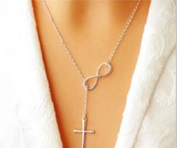 new fashion infinity cross pendant necklaces wedding party event 925 silver plated chain elegant jewelry for women ladies ing
new fashion infinity cross pendant necklaces wedding party event 925 silver plated chain elegant jewelry for women ladies ing