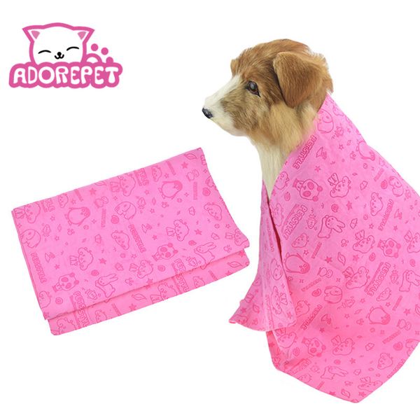 

pet dog bath towel super absorbent pva chamois cat bathrobe for dogs and cats anti-bacterial quick dry and easy-to-clean fastest