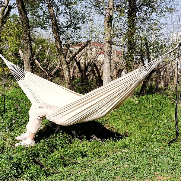 extra long and wide double hammock for travel camping backyard porch outdoor or indoor use tent carrying pouch included 2 person
extra long and wide double hammock for travel camping backyard porch outdoor or indoor use tent carrying pouch included 2 person