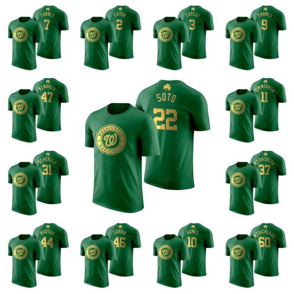 2020 st. patrick's day t-shirts 22 juan soto max scherzer ryan zimmerman trea turner stephen strasburg howie kendrick baseball jersey, Black
2020 st. patrick's day t-shirts 22 juan soto max scherzer ryan zimmerman trea turner stephen strasburg howie kendrick baseball jersey, Black
