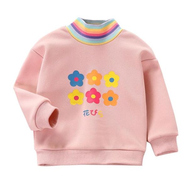 1-5t kids girls jumper rainbow flower comfort soft long sleeve autumn personality printing stand collar sweatshirt, Black
1-5t kids girls jumper rainbow flower comfort soft long sleeve autumn personality printing stand collar sweatshirt, Black