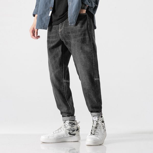мода streetwear мужских джинсы черных сыпучие fit срощенной ripped denim шаровар японского стиль хип-хоп джинсы мужчина широких ног брюки, Blue
мода streetwear мужских джинсы черных сыпучие fit срощенной ripped denim шаровар японского стиль хип-хоп джинсы мужчина широких ног брюки, Blue