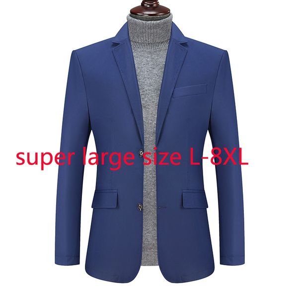 men's suits & blazers fashion autumn winter coat men casual single breasted suit blazer plus size xl 2xl 3xl 4xl 5xl 6xl 7xl8, White;black
men's suits & blazers fashion autumn winter coat men casual single breasted suit blazer plus size xl 2xl 3xl 4xl 5xl 6xl 7xl8, White;black