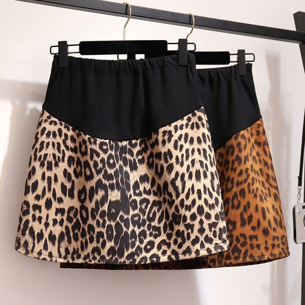 wholesale 2019 new autumn/winter leopard printed pregnant women belly skirts deer velvet slim hips abdominal maternity skirts
wholesale 2019 new autumn/winter leopard printed pregnant women belly skirts deer velvet slim hips abdominal maternity skirts