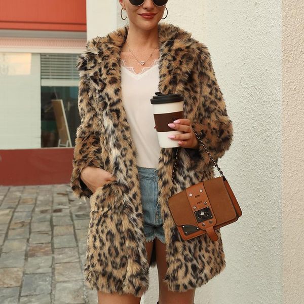 2019 new faux fur coat for women autumn winter warm fashion leopard printed artificial fur women's coats casual jacket#g30, Black
2019 new faux fur coat for women autumn winter warm fashion leopard printed artificial fur women's coats casual jacket#g30, Black