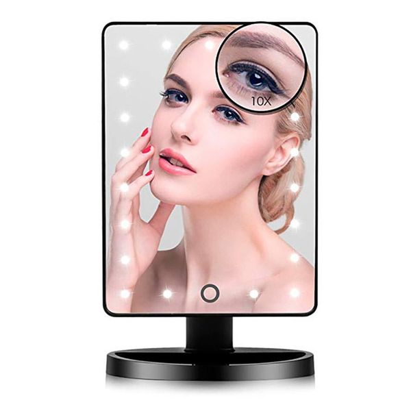 22 led lights makeup mirrors touch screen 1x 10x table deskvanity mirror with lights portable cosmetic mirror makeup tool
22 led lights makeup mirrors touch screen 1x 10x table deskvanity mirror with lights portable cosmetic mirror makeup tool