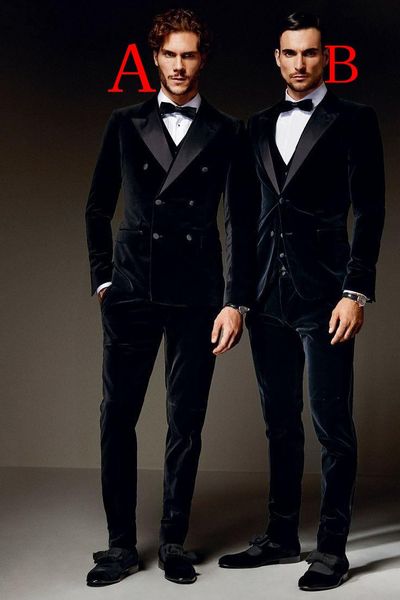 latest design black velvet wedding men suits peak lapel three pieces business groom tuxedos (jacket+pants+vest+tie) w1098, Black;gray
latest design black velvet wedding men suits peak lapel three pieces business groom tuxedos (jacket+pants+vest+tie) w1098, Black;gray