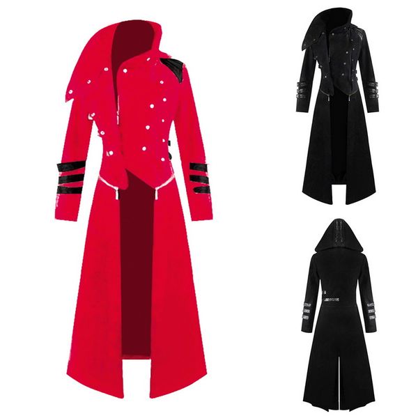 drop shipping oeak coat autumn and winter mens gothic steampunk hooded trench parka party costume tailcoat jacket, Tan;black
drop shipping oeak coat autumn and winter mens gothic steampunk hooded trench parka party costume tailcoat jacket, Tan;black