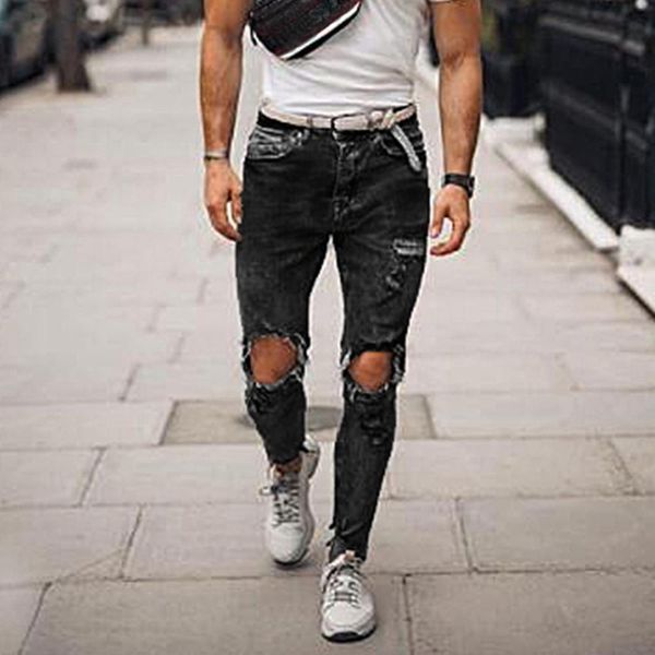 skinny jeans men fashion denim solid skinny hole fit trouser distressed slim jeans long pant peto vaquero hombre #4b15, Blue
skinny jeans men fashion denim solid skinny hole fit trouser distressed slim jeans long pant peto vaquero hombre #4b15, Blue