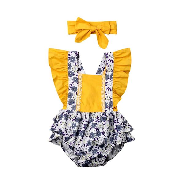 горячие 2pcs baby girl цветочный комбинезон комбинезон + оголовье outfit set летние одежды, Blue
горячие 2pcs baby girl цветочный комбинезон комбинезон + оголовье outfit set летние одежды, Blue