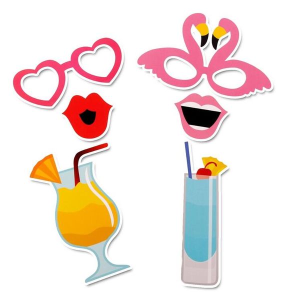 2021 21 pieces flamingo tropical summer hen p booth props hawaii carnival party decoration pbooth birthday supplies, White
2021 21 pieces flamingo tropical summer hen p booth props hawaii carnival party decoration pbooth birthday supplies, White