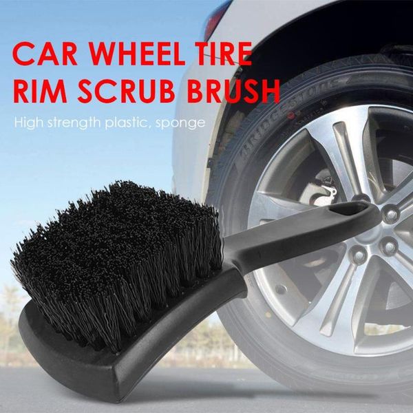 

car scrub brush wheel tire rim special pp silk brush cleaner and more thorough cleaning auto detailing washing tool