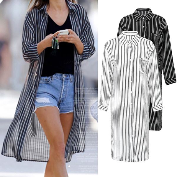 3xl 4xl 5xl plus size kimono cardigan women long sleeve oversized tunic female long shirt striped blouses turn-down collar, White
3xl 4xl 5xl plus size kimono cardigan women long sleeve oversized tunic female long shirt striped blouses turn-down collar, White