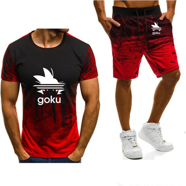 men's short sleeve anime z goku summer gradient cotton o-neck mens t-shirt+pants suit 2pcs x
men's short sleeve anime z goku summer gradient cotton o-neck mens t-shirt+pants suit 2pcs x