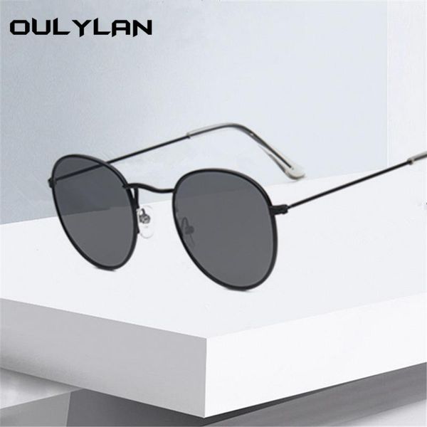 oulylan men vintage round 90s sunglasses women mirror reflective retro sun glasses brand designer circular frame eyewear uv400, White;black
oulylan men vintage round 90s sunglasses women mirror reflective retro sun glasses brand designer circular frame eyewear uv400, White;black