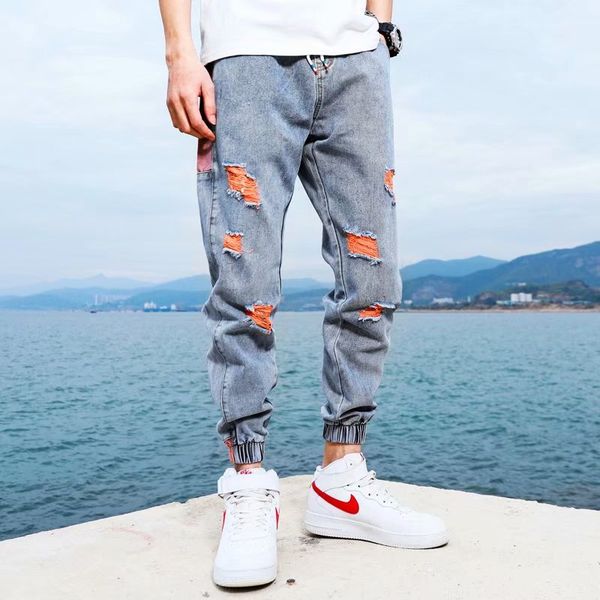 blue jeans for men hip hop streetwear hole denim pants 2020 spring casual joggers trousers man pants
blue jeans for men hip hop streetwear hole denim pants 2020 spring casual joggers trousers man pants