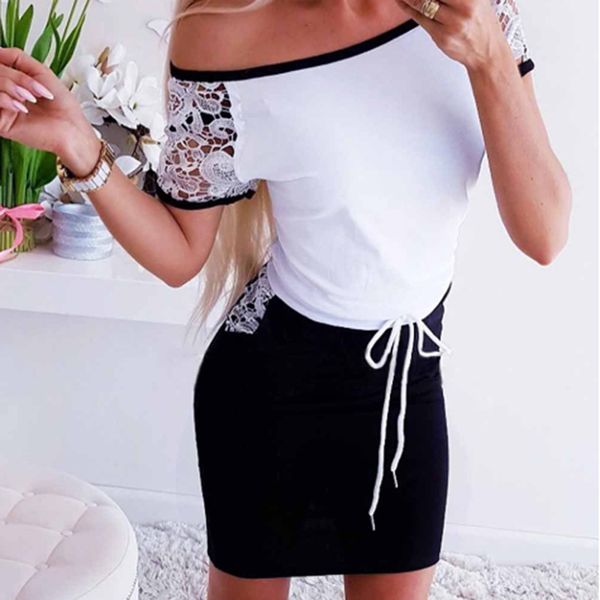 ladies elegant slim bandage bodycon dress fashion women lace patchwork pocket dress casual o-neck short sleeve pencil dresses, Black;gray
ladies elegant slim bandage bodycon dress fashion women lace patchwork pocket dress casual o-neck short sleeve pencil dresses, Black;gray
