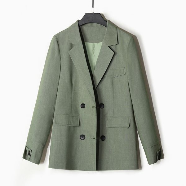 women's suits & blazers korean stylish ladies blazer solid green loose casual suit jacket long sleeve simple vintage office women mm60n, White;black
women's suits & blazers korean stylish ladies blazer solid green loose casual suit jacket long sleeve simple vintage office women mm60n, White;black