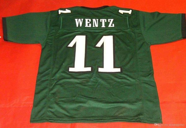 retro #11 carson wentz custom mitchell & ness jersey green mens stitching high-end size s-5xl football jerseys college ncaa, Black;red
retro #11 carson wentz custom mitchell & ness jersey green mens stitching high-end size s-5xl football jerseys college ncaa, Black;red