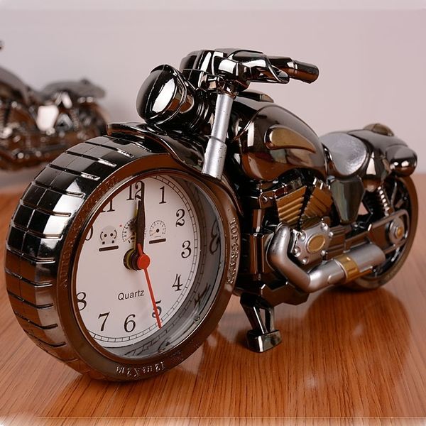 student's gift birthday gift motorcycle alarm clock home decorator crafts (clock part pattern will random
student's gift birthday gift motorcycle alarm clock home decorator crafts (clock part pattern will random
