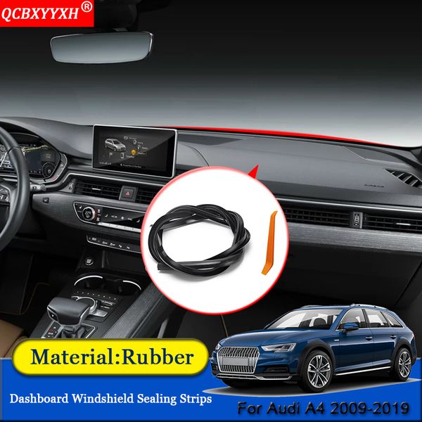 qcbxyyxh car-styling rubber anti-noise soundproof dustproof car dashboard windshield sealing strips parts for a4 2009-2019
qcbxyyxh car-styling rubber anti-noise soundproof dustproof car dashboard windshield sealing strips parts for a4 2009-2019