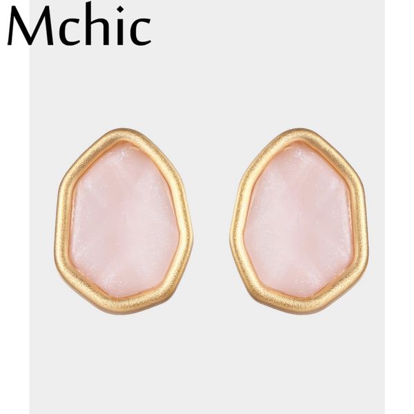 mchic korean fashion resin stone gem geometric earrings romantic charm copper stud earrings for women party bijoux femme, Golden;silver
mchic korean fashion resin stone gem geometric earrings romantic charm copper stud earrings for women party bijoux femme, Golden;silver