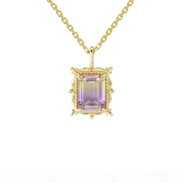 2020 new octagonal rectangular ametrine color retro crystal pendants s925 silver lace necklace set customizable
2020 new octagonal rectangular ametrine color retro crystal pendants s925 silver lace necklace set customizable