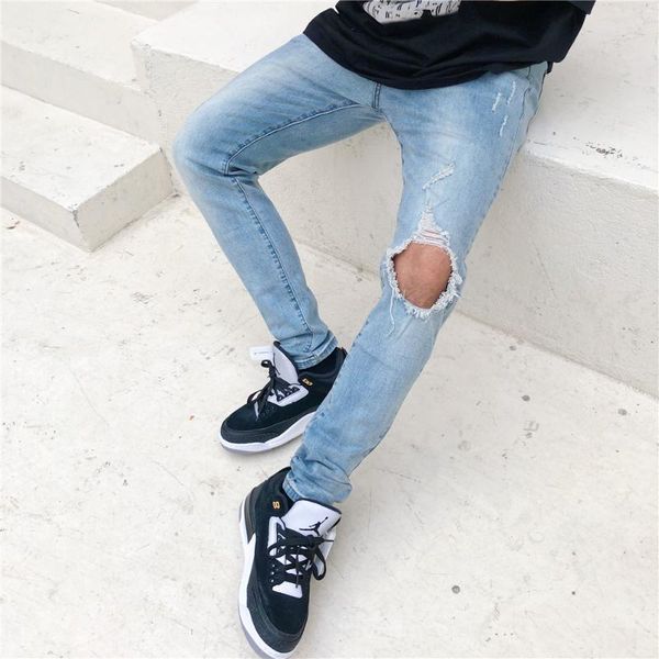 ww02498 fashion men's jeans 2020 runway european design party style men's clothing, Blue
ww02498 fashion men's jeans 2020 runway european design party style men's clothing, Blue