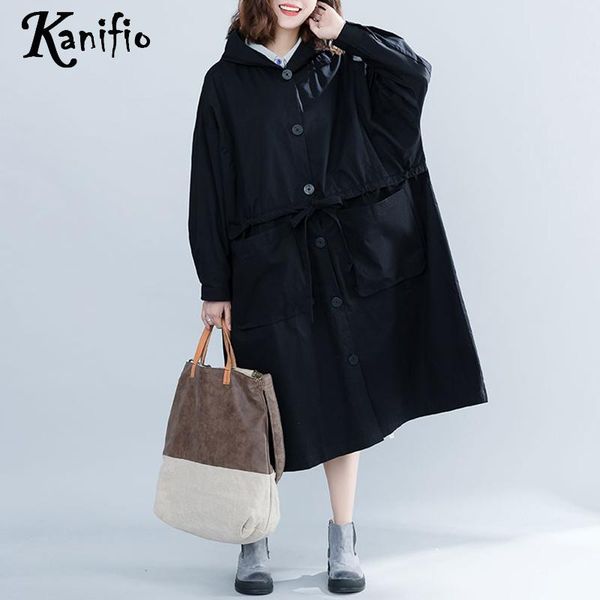 kanifio plus size women trench coat fashion ladies pocket long casual loose hooded overcoat female tunic outerwear black 7xl, Tan;black
kanifio plus size women trench coat fashion ladies pocket long casual loose hooded overcoat female tunic outerwear black 7xl, Tan;black