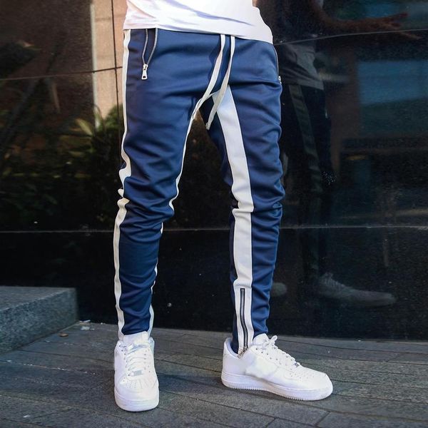 men's pants running jogging brand men trousers casual sports gym muscle cotton fitness exercise hip hop stretch, Black
men's pants running jogging brand men trousers casual sports gym muscle cotton fitness exercise hip hop stretch, Black