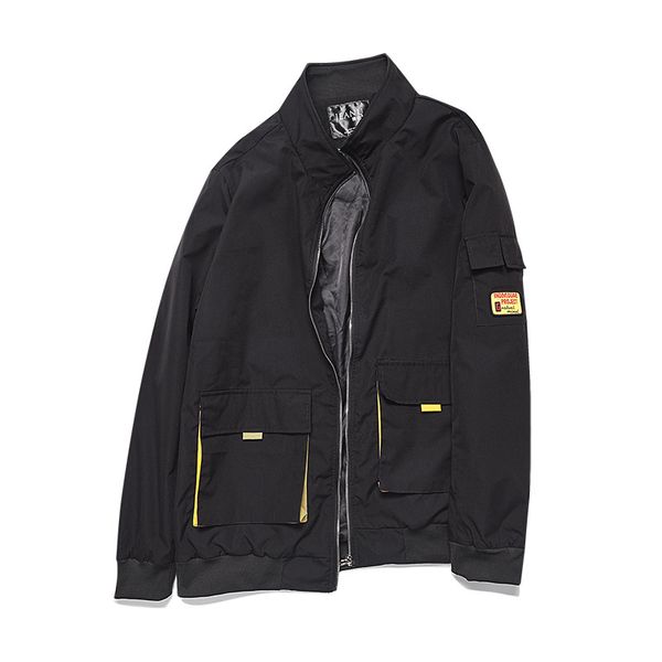 men solid color jacket men spring autumn hip hop casual cotton jacket fashion street large size 4xl 5xl 6xl, Black;brown
men solid color jacket men spring autumn hip hop casual cotton jacket fashion street large size 4xl 5xl 6xl, Black;brown