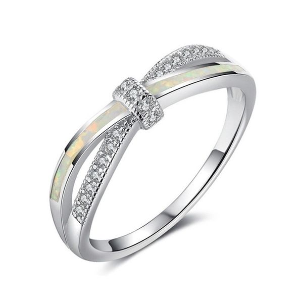 fdlk fashion simple white fire opal cross ring crystal jewelry anniversary gift female wedding party ring, Slivery;golden
fdlk fashion simple white fire opal cross ring crystal jewelry anniversary gift female wedding party ring, Slivery;golden