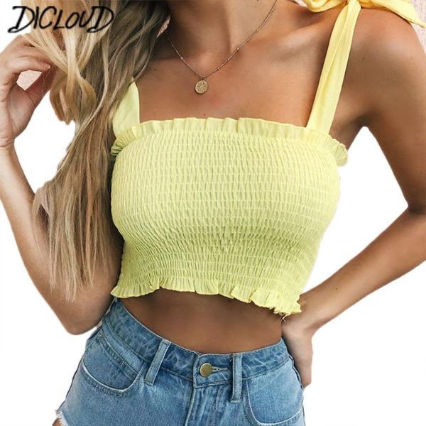elastic crop women harajuku bow ruffl slim female camis 2018 summer solid casual tank casual cropped feminino, White
elastic crop women harajuku bow ruffl slim female camis 2018 summer solid casual tank casual cropped feminino, White