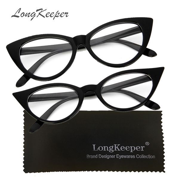 longkeeper small/big cat eye glasses frame women fashion retro clear eyewear ladies brand designer optical eyeglasses, Silver
longkeeper small/big cat eye glasses frame women fashion retro clear eyewear ladies brand designer optical eyeglasses, Silver