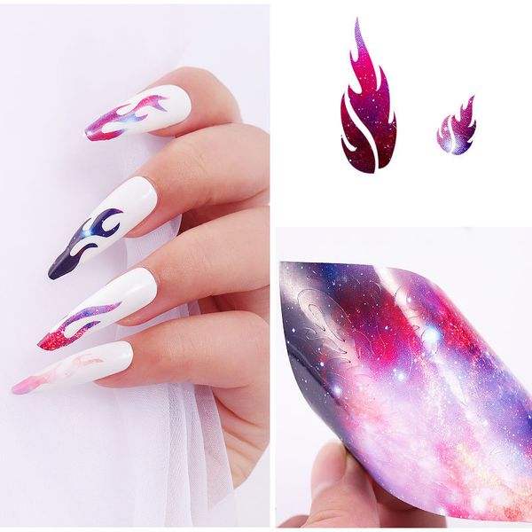 6pcs/set fire nail holographic strip tape nail art stickers thin laser silver stripe sticker diy foil decal sticker, Black
6pcs/set fire nail holographic strip tape nail art stickers thin laser silver stripe sticker diy foil decal sticker, Black