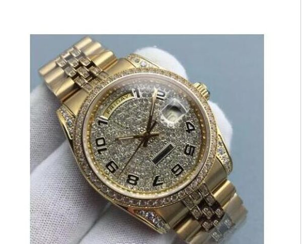 new diamonds gold men watch watches steel diamond dial luxury mens automatic iced out day date couples 36mm male wristwatches #980, Slivery;brown
new diamonds gold men watch watches steel diamond dial luxury mens automatic iced out day date couples 36mm male wristwatches #980, Slivery;brown