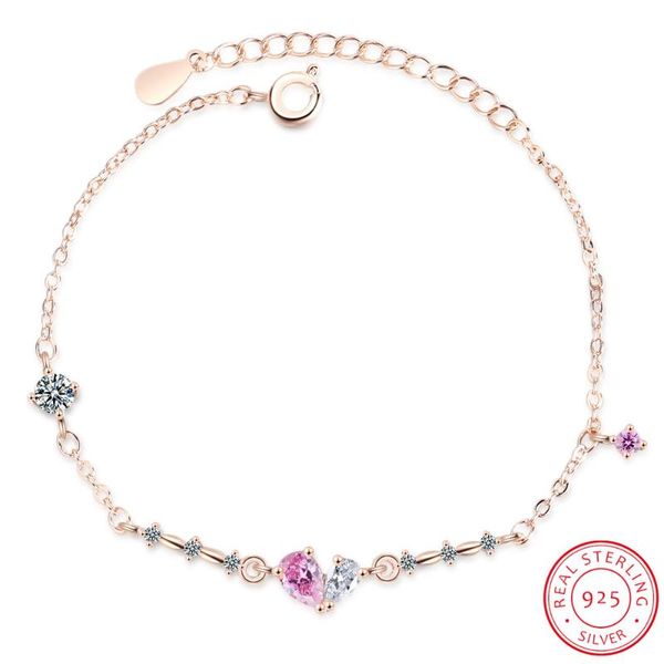 other bracelets sweet 925 sterling silver pink zirconia butterfly chain bracelet for women valentine's gift fine jewelry pulseras s-b26, Golden;silver
other bracelets sweet 925 sterling silver pink zirconia butterfly chain bracelet for women valentine's gift fine jewelry pulseras s-b26, Golden;silver
