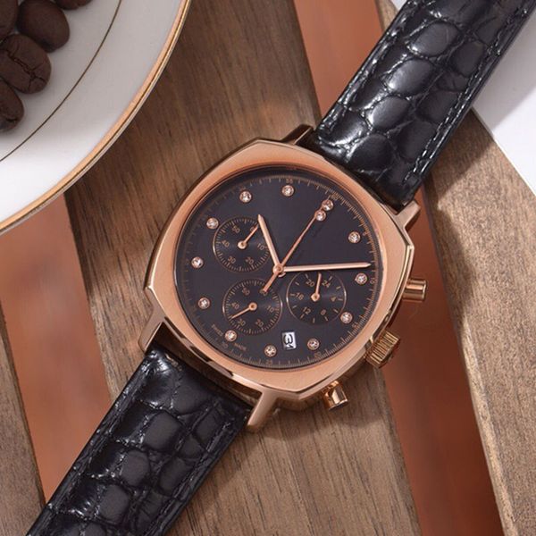 mens watch imported quartz electronic movement hd tempered glass auto date diameter 41mm 12mm casual leather strap designer watches x145, Slivery;brown
mens watch imported quartz electronic movement hd tempered glass auto date diameter 41mm 12mm casual leather strap designer watches x145, Slivery;brown