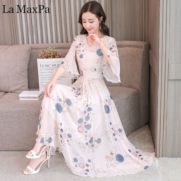 fashion large size dresses v neck print summer dresses women 2019 new midi chiffon dress slim and slim temperament female, Black;gray
fashion large size dresses v neck print summer dresses women 2019 new midi chiffon dress slim and slim temperament female, Black;gray