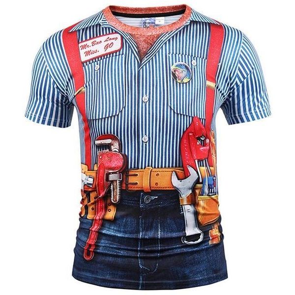 mr.1991inc new fashion designed t-shirt men/women fake two pieces 3d t shirt print tooling stripes shirts summer tees, White;black
mr.1991inc new fashion designed t-shirt men/women fake two pieces 3d t shirt print tooling stripes shirts summer tees, White;black