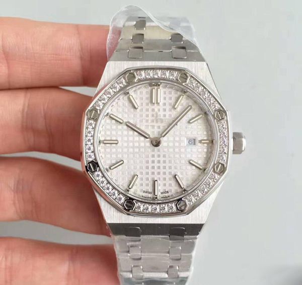 luxury ladies watch 33mm quartz movement diamonds ring white face full stainless steel womens watches for girl gift for lovers, Slivery;brown
luxury ladies watch 33mm quartz movement diamonds ring white face full stainless steel womens watches for girl gift for lovers, Slivery;brown